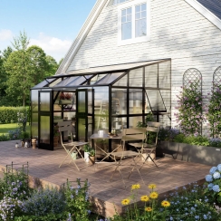Vego Garden 12.5 x 8.5 Foot Lean-To Greenhouse