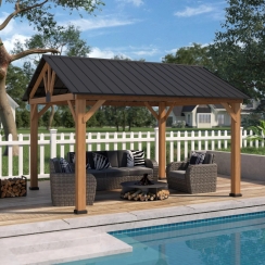 Eagle Peak 11 x 13 Foot Hardtop Gazebo
