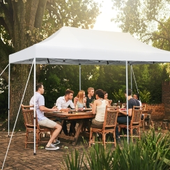 Costway 20 x 10 Foot Pop-Up One-Button Canopy