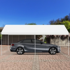 Costway 10 x 20 Foot Steel Frame Portable Carport