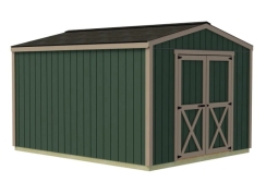 Best Barns 10 x 12 Foot Handmade Haven Wood Shed