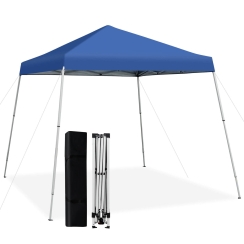 Costway 10 x 10 Foot Slant Leg Pop-Up Canopy