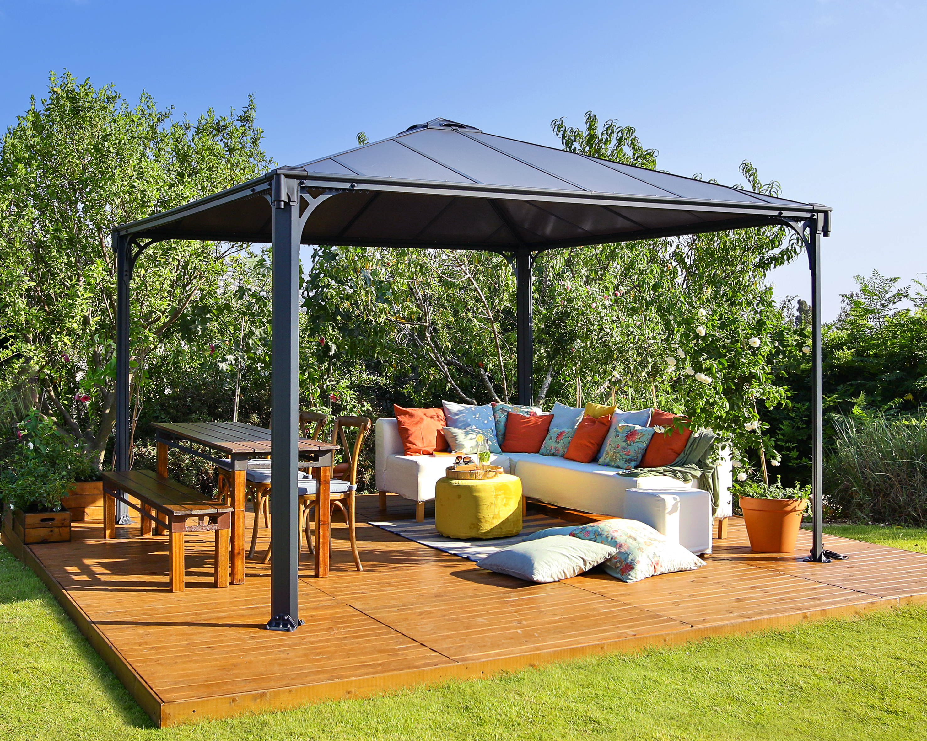 Palram - Canopia Palermo 3600 Gazebo - 702780