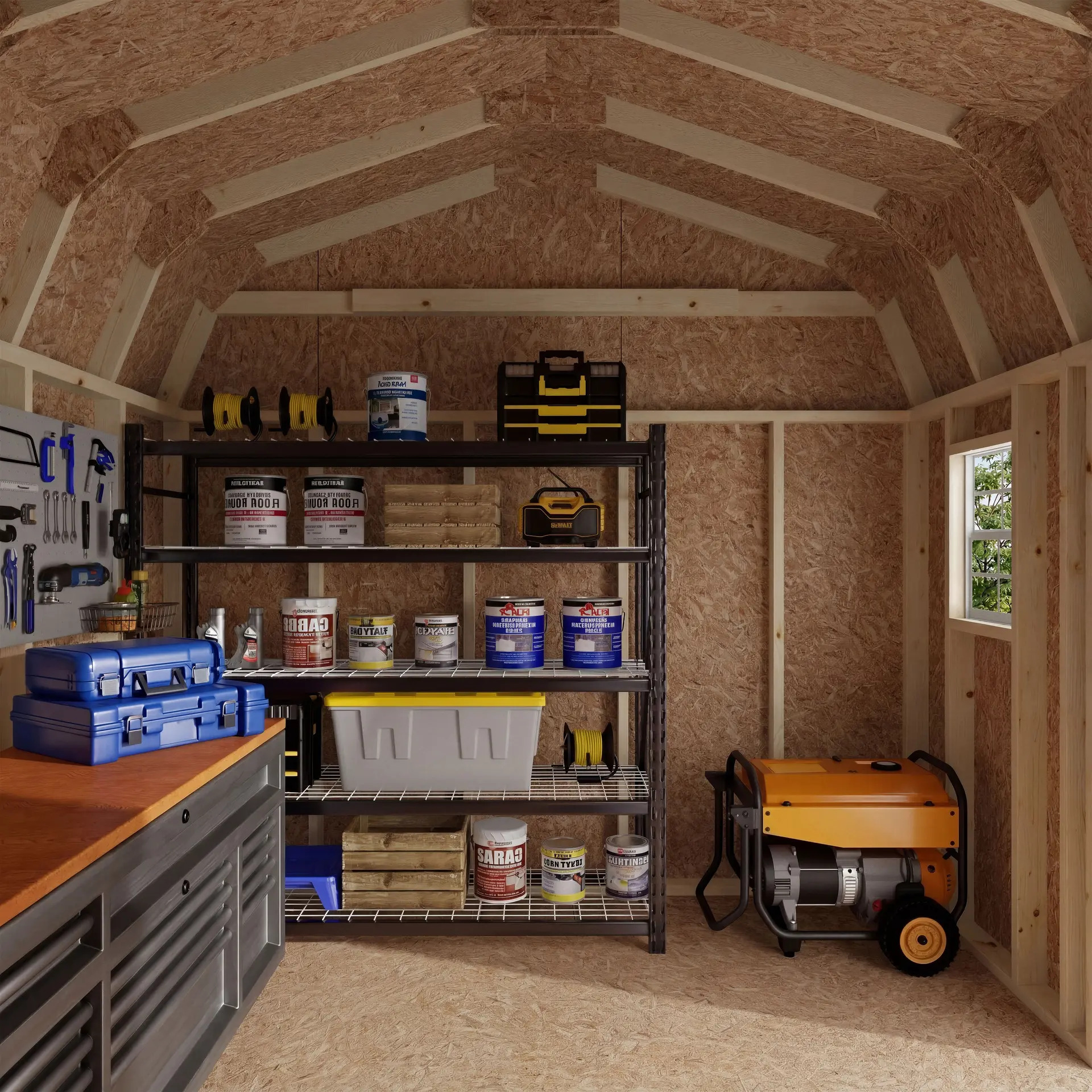 Little Cottage Co 10 x 10 Foot Value Gambrel Barn Workshop