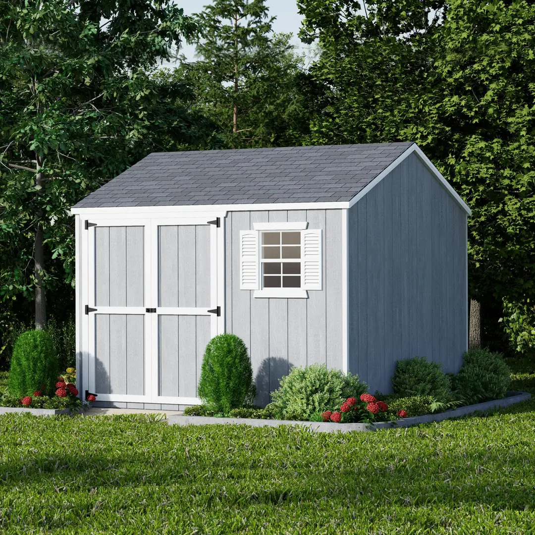 Little Cottage Co. 10 x 10 Foot Value Workshop Shed - Precut Kit