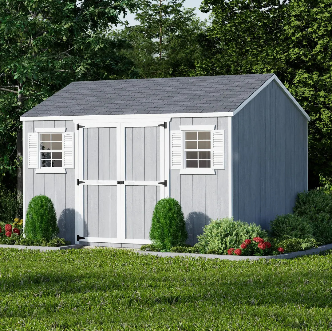 Little Cottage Co. 10 x 12 Foot Value Workshop Shed - Precut Kit