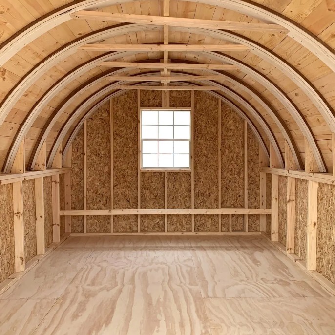 Little Cottage Co 10 x 14 Foot Round Roof Chicken Coop