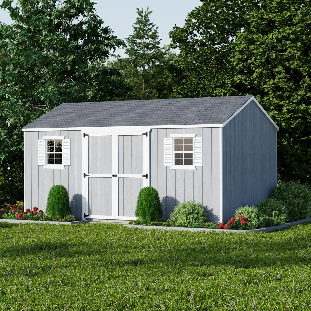 Little Cottage Co. 10 x 16 Foot Value Workshop Shed - Precut Kit