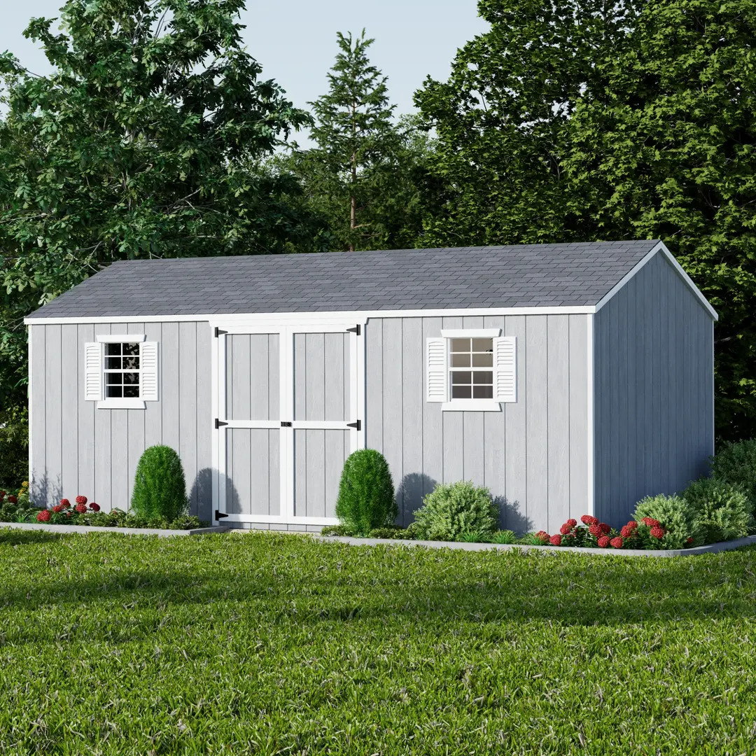 Little Cottage Co. 10 x 20 Foot Value Workshop Shed - Precut Kit