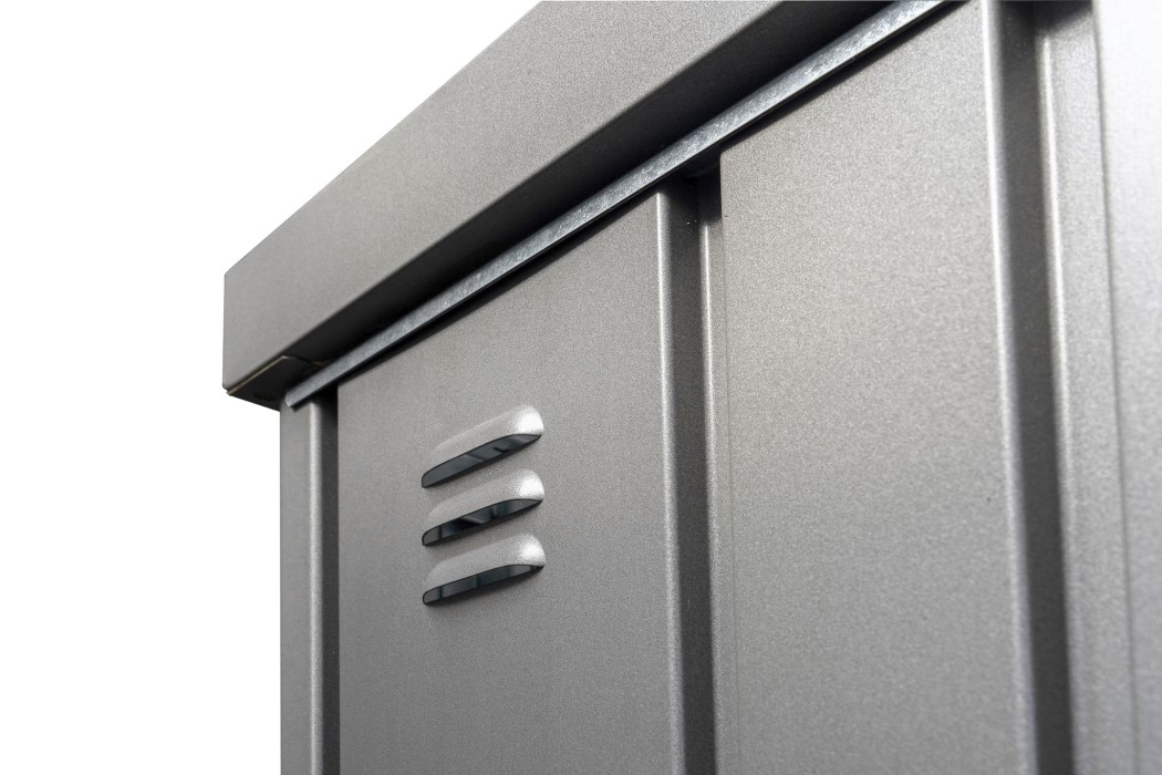 Biohort 7.5 x 2.7 Foot Quartz Gray 230 Equipment Locker with Floor Kit