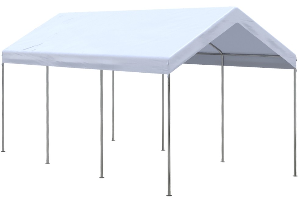 Outsunny 10 x 20 Foot Party Tent and Carport