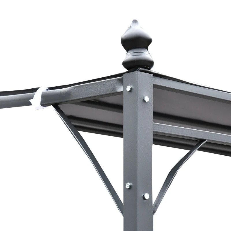 Outsunny 10 x 13 Foot Steel Outdoor Pergola