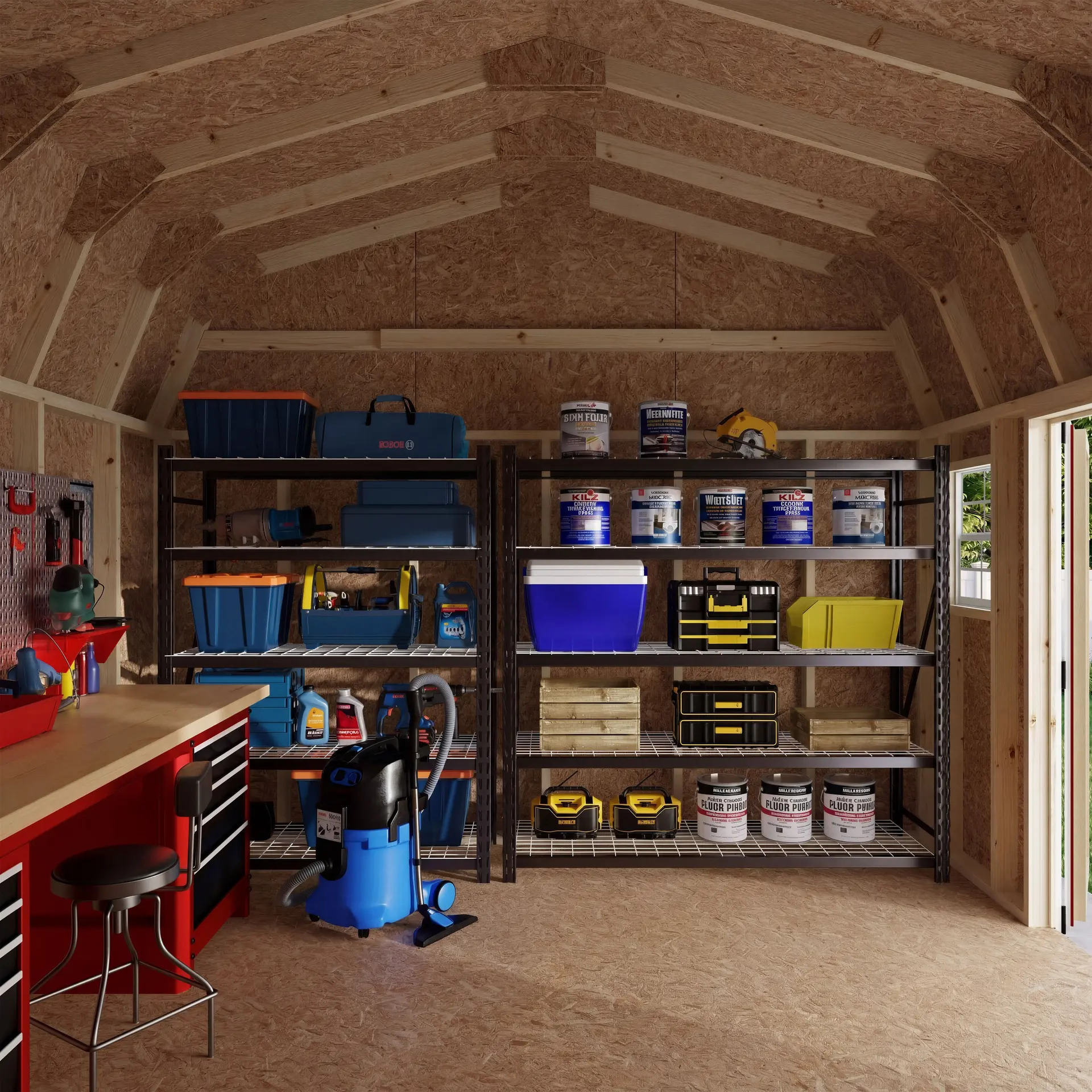 Little Cottage Co 12 x 12 Foot Value Gambrel Barn Workshop