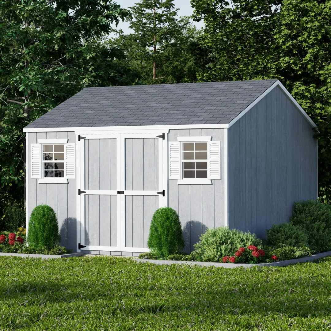 Little Cottage Co. 12 x 12 Foot Value Workshop Shed - Precut Kit