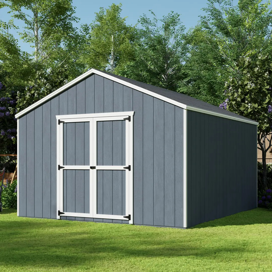 Little Cottage Co. 12 x 14 Foot Value Gable Shed - Precut Kit