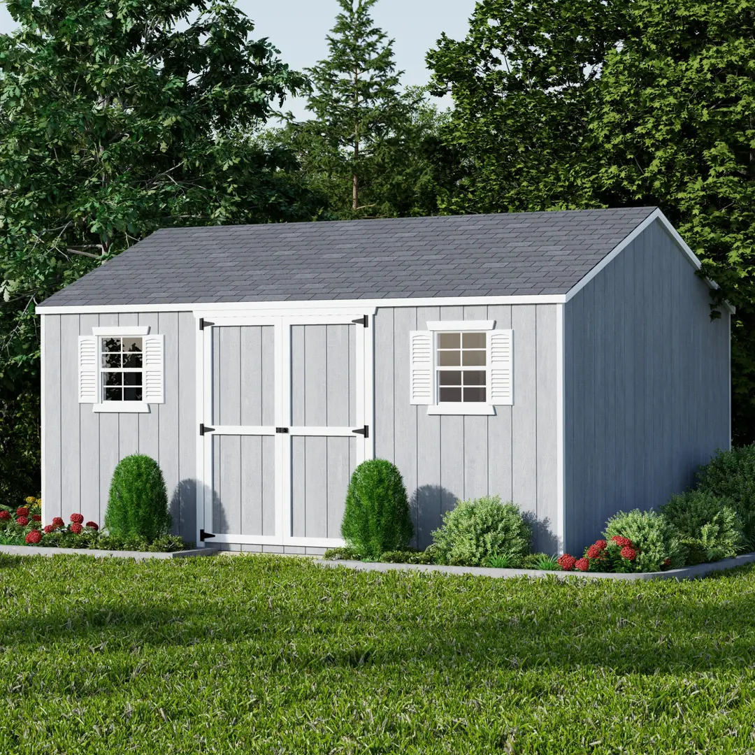 Little Cottage Co. 12 x 16 Foot Value Workshop Shed - Precut Kit
