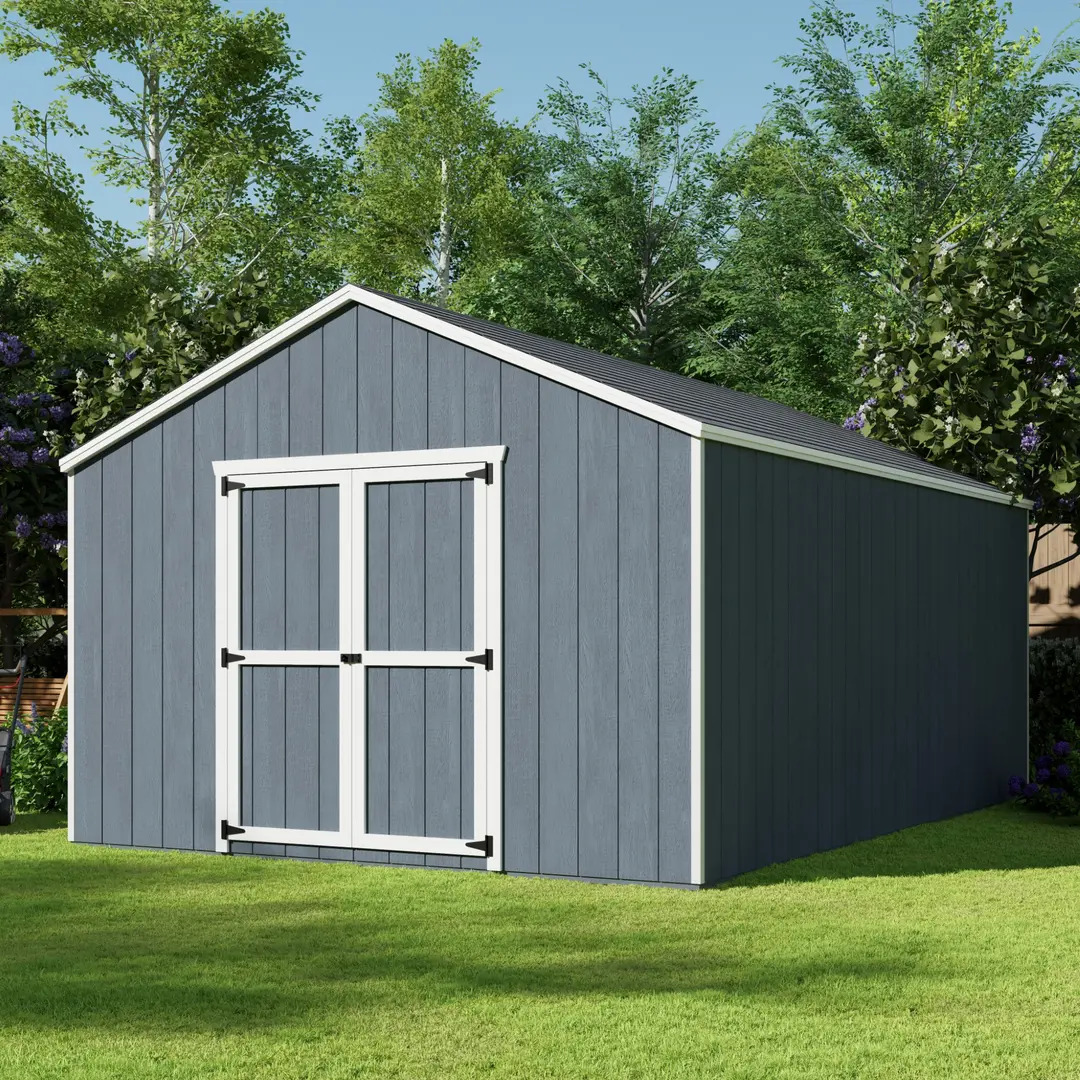 Little Cottage Co. 12 x 18 Foot Value Gable Shed - Precut Kit