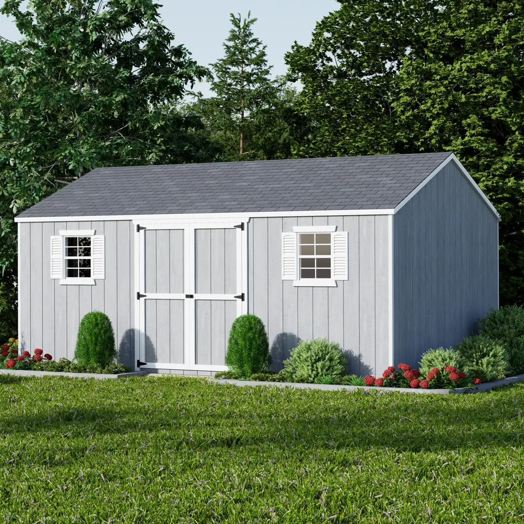 Little Cottage Co. 12 x 18 Foot Value Workshop Shed - Precut Kit