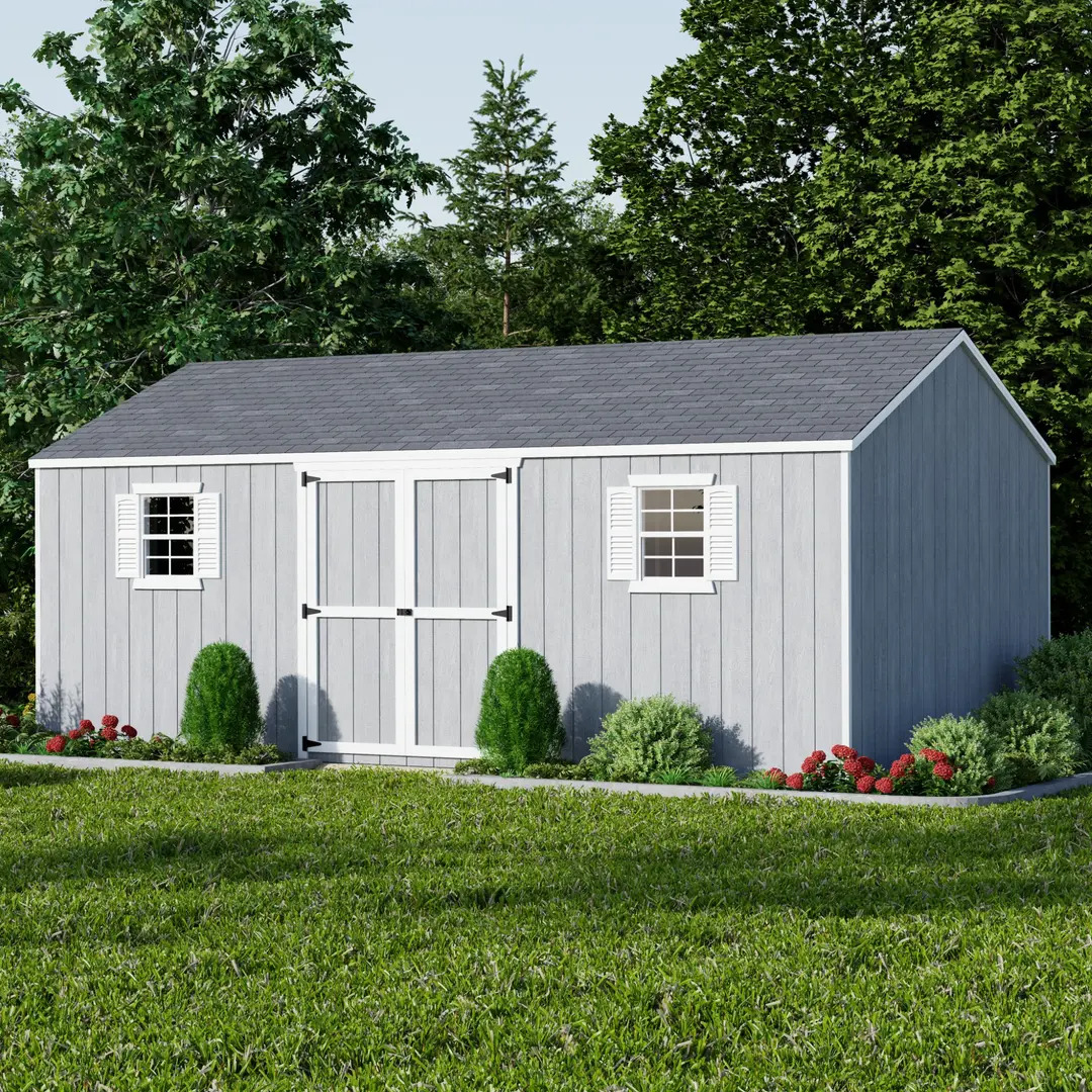 Little Cottage Co. 12 x 20 Foot Value Workshop Shed - Precut Kit