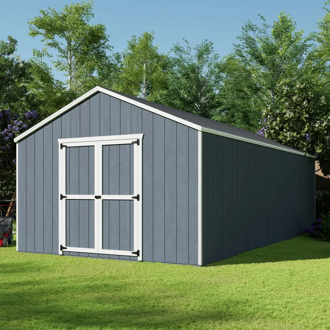 Little Cottage Co. 12 x 24 Foot Value Gable Shed - Precut Kit