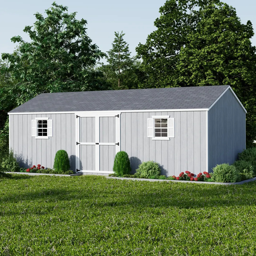 Little Cottage Co. 12 x 24 Foot Value Workshop Shed - Precut Kit