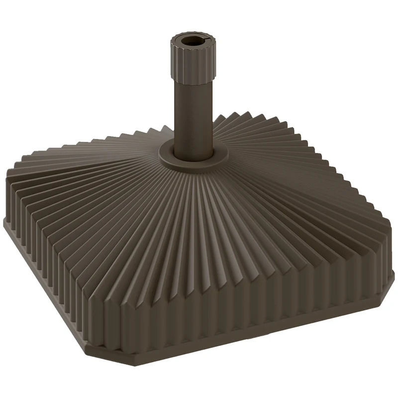 Outsunny Square 404V00BK Patio Umbrella Base