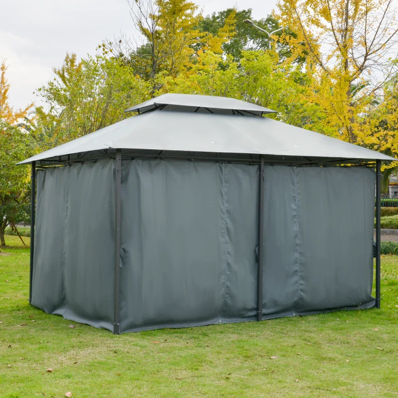 Outsunny 10 x 13 Foot Outdoor Soft Top Gazebo