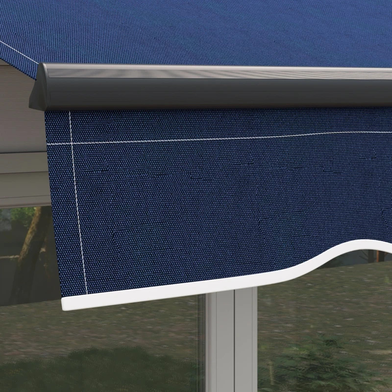 Outsunny 8 x 6 1/2 Foot Retractable Sunshade Awning
