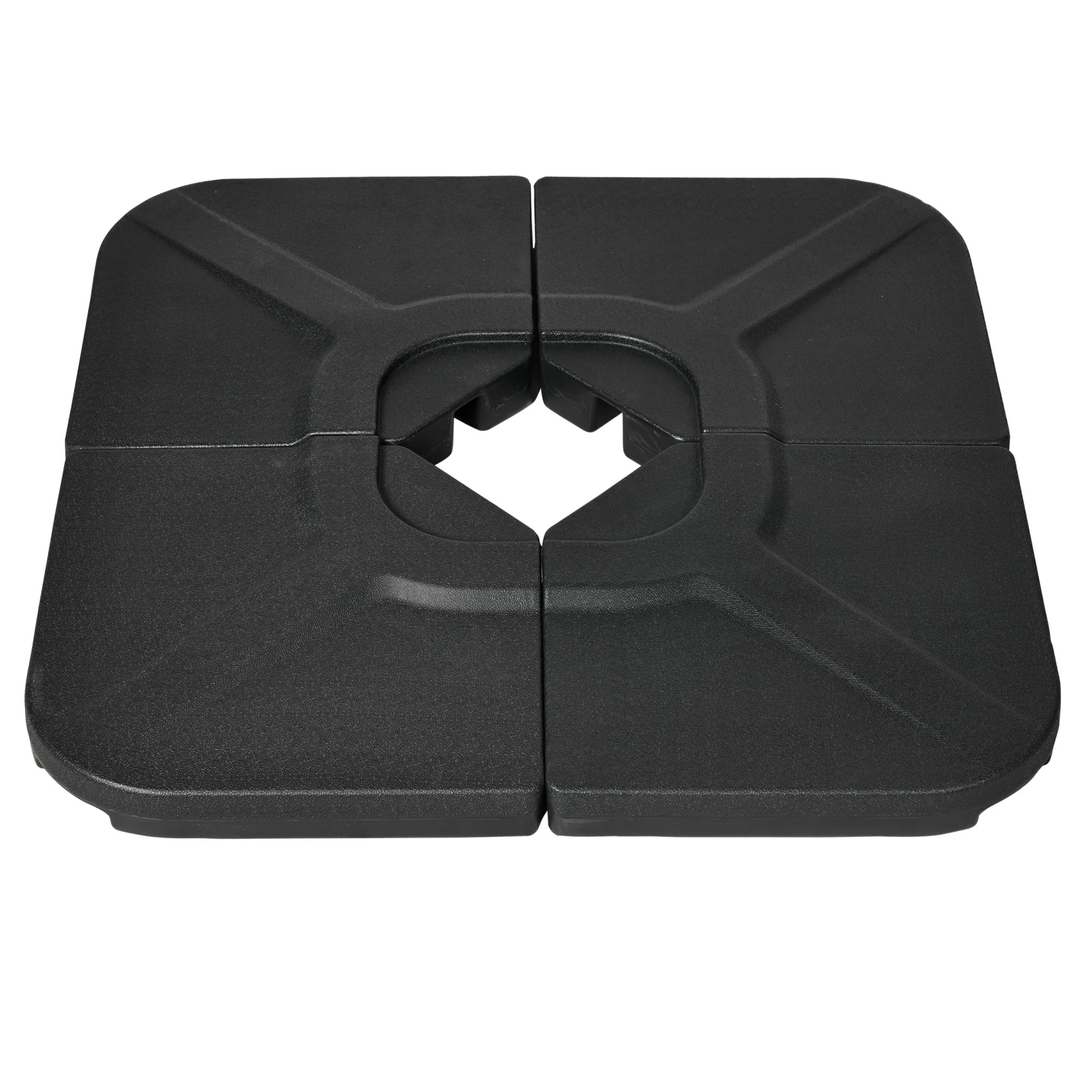 Outsunny 4 Piece HDPE Base Weights for Offset Hanging Umbrellas