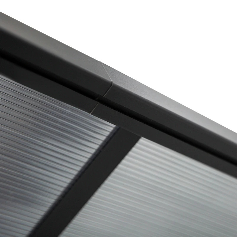 Outsunny 12 x 15 Foot Aluminum Polycarbonate Pergola