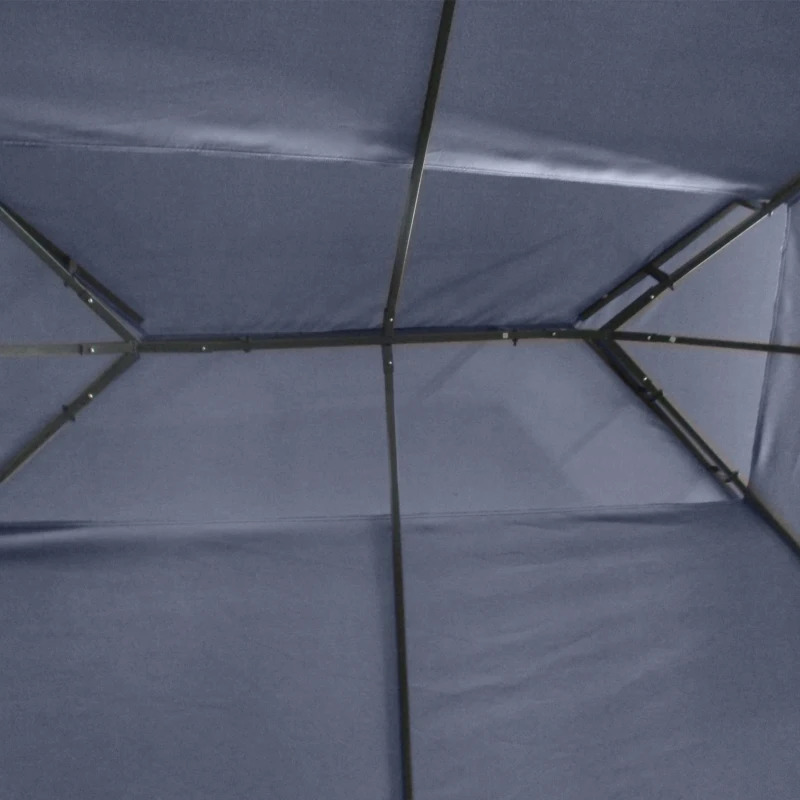 Outsunny 13 x 10 Foot Patio Gazebo with Double Vented Roof