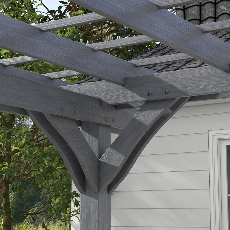 Outsunny 12 x 10 Foot Wooden Pergola