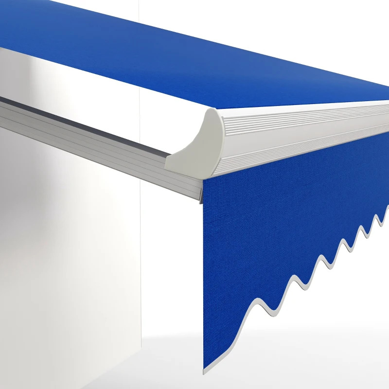 Outsunny 8 x 7 Foot Retractable Sunshade Awning