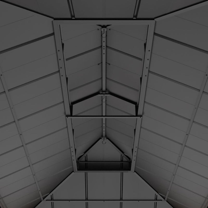 Sunjoy 12 x 20 Foot Archwood Galvanized Steel Roof Gazebo