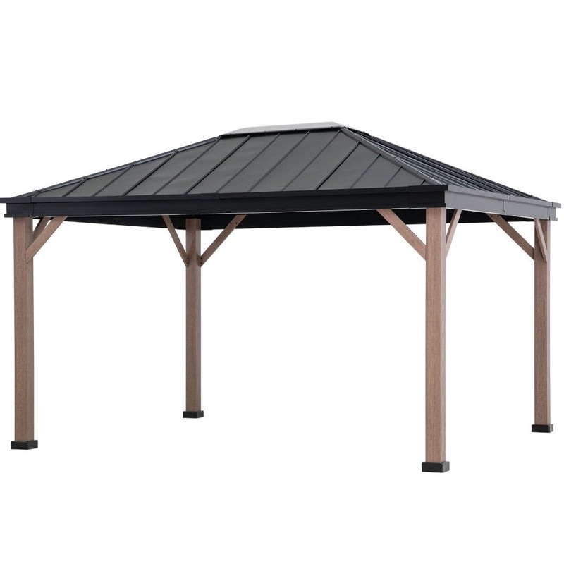 Sunjoy 11 x 13 Foot Cedarville Skylight Gazebo