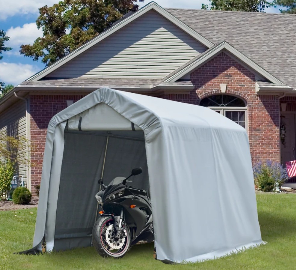 Outsunny 6 x 8 Foot Portable Carport