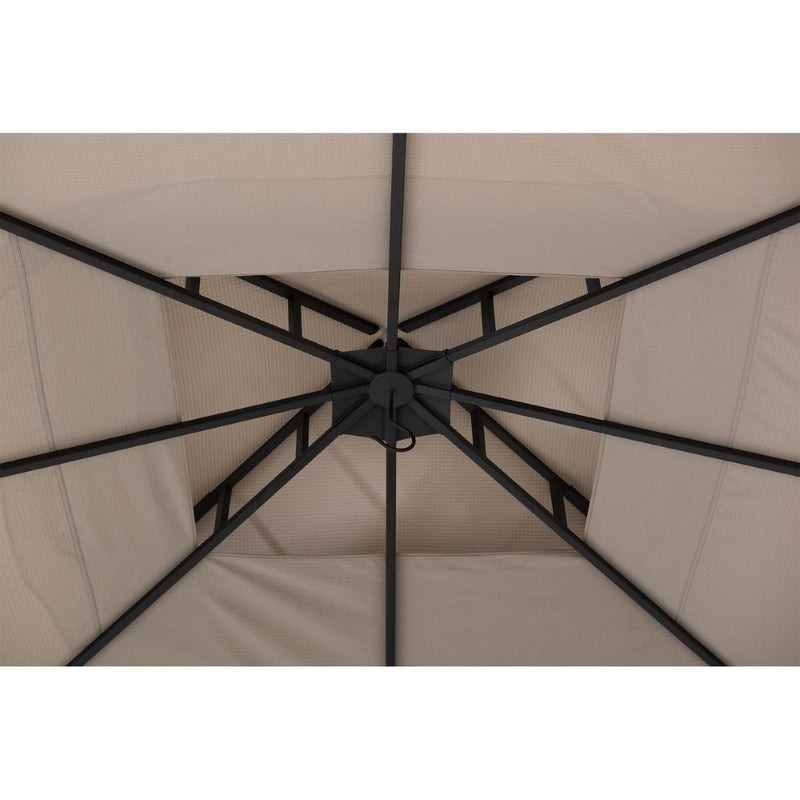 Sunjoy 11 x 13 Foot Roberts Soft-Top Patio Gazebo
