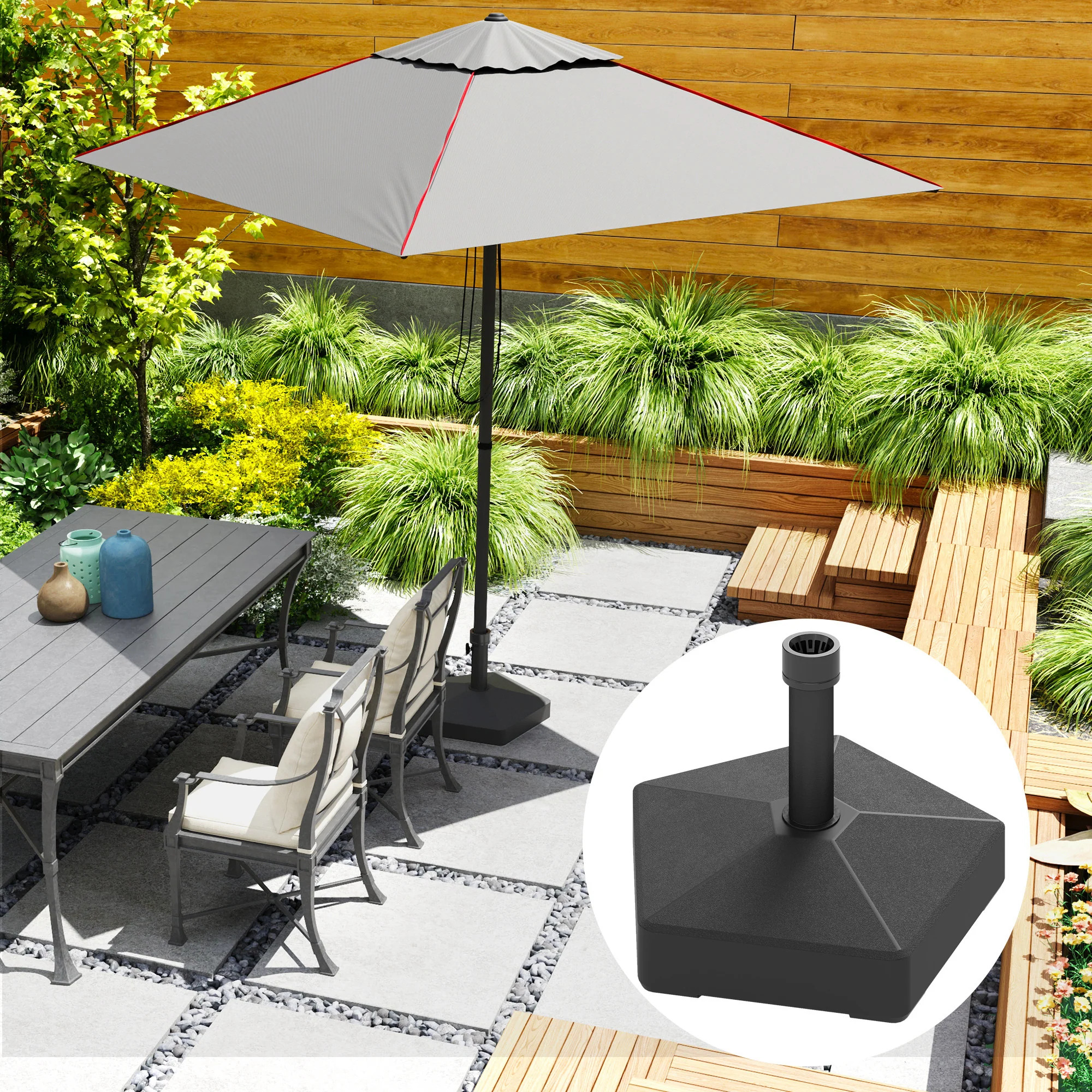 Outsunny 400V00 Patio Umbrella Base