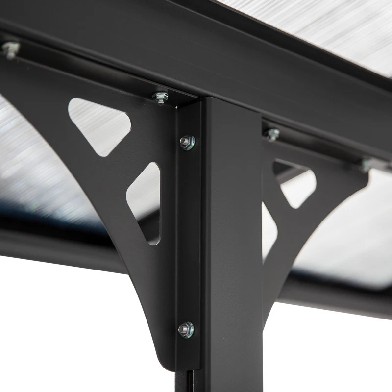 Outsunny 12 x 15 Foot Aluminum Polycarbonate Pergola