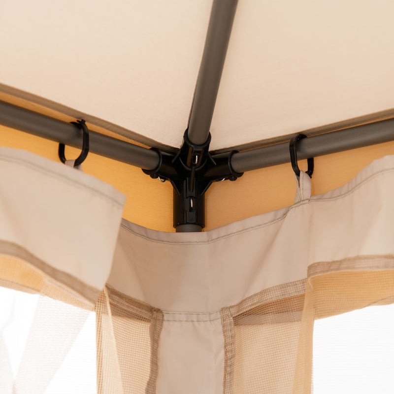 Sunjoy 8 x 8 Foot Chatam Soft-Top Mosquito Net Gazebo