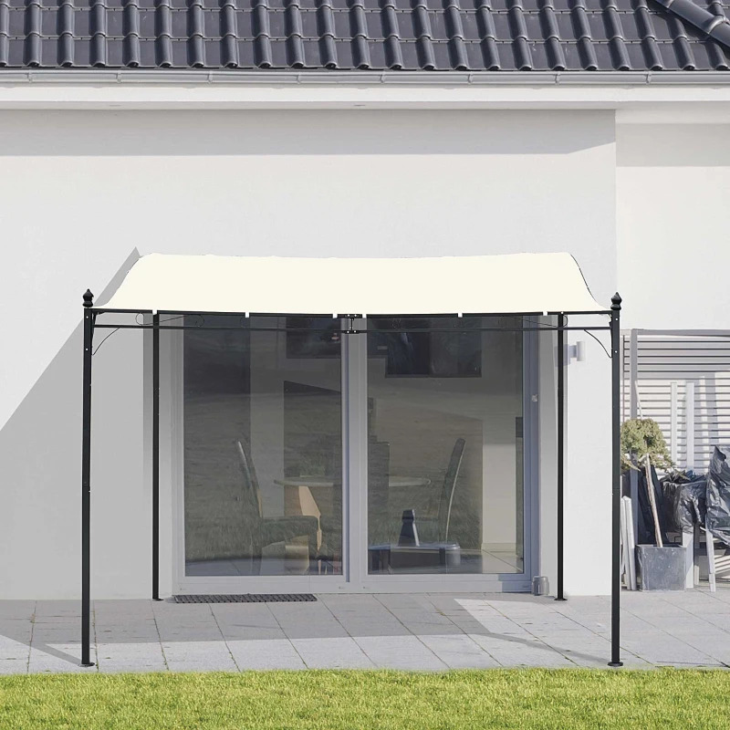 Outsunny 10 x 12 Foot Steel Outdoor Pergola