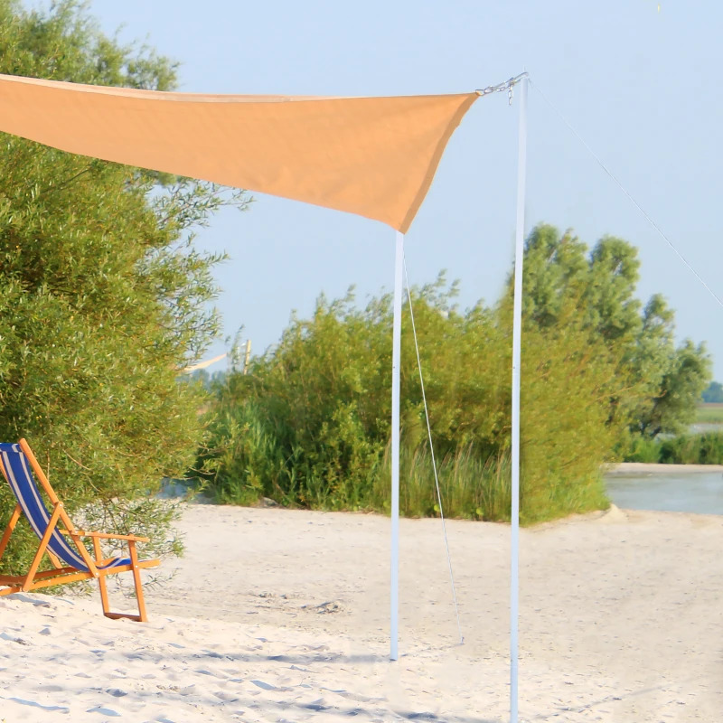 Outsunny Adjustable Sun Sail Pole Installation Kit