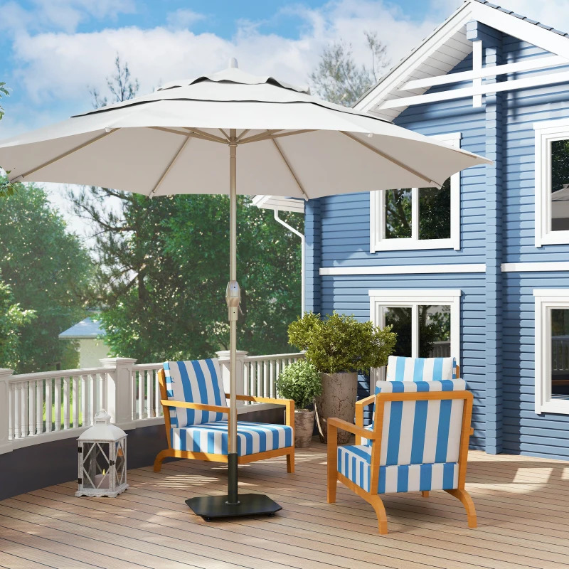 Outsunny Square 376V00 Patio Umbrella Base Holder