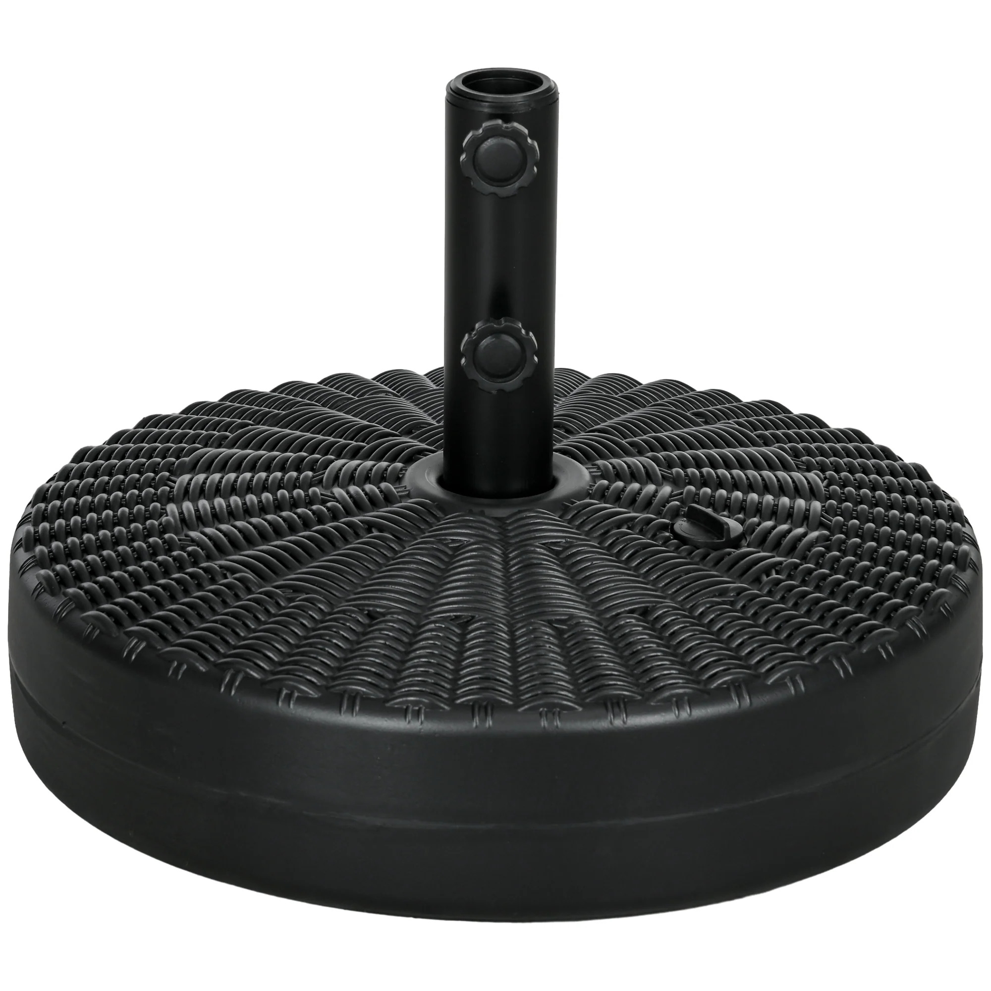 Outsunny Round Fillable Umbrella Stand