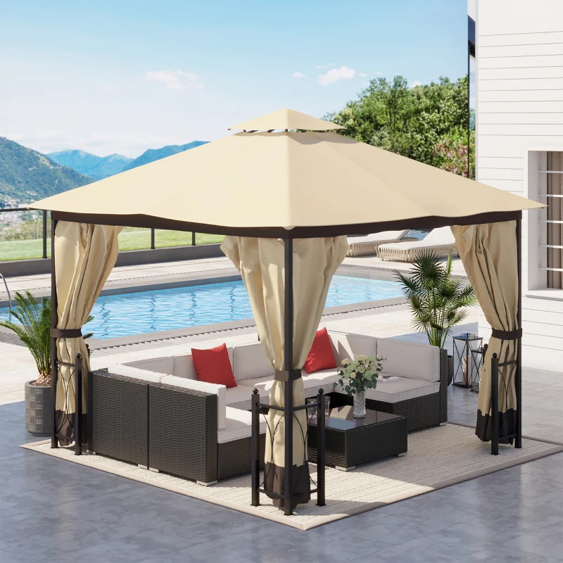 Outsunny 11 x 13 Foot Patio Gazebo