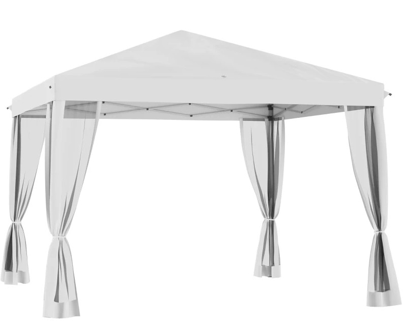 Outsunny 10 x 10 Foot Pop Up Canopy Tent