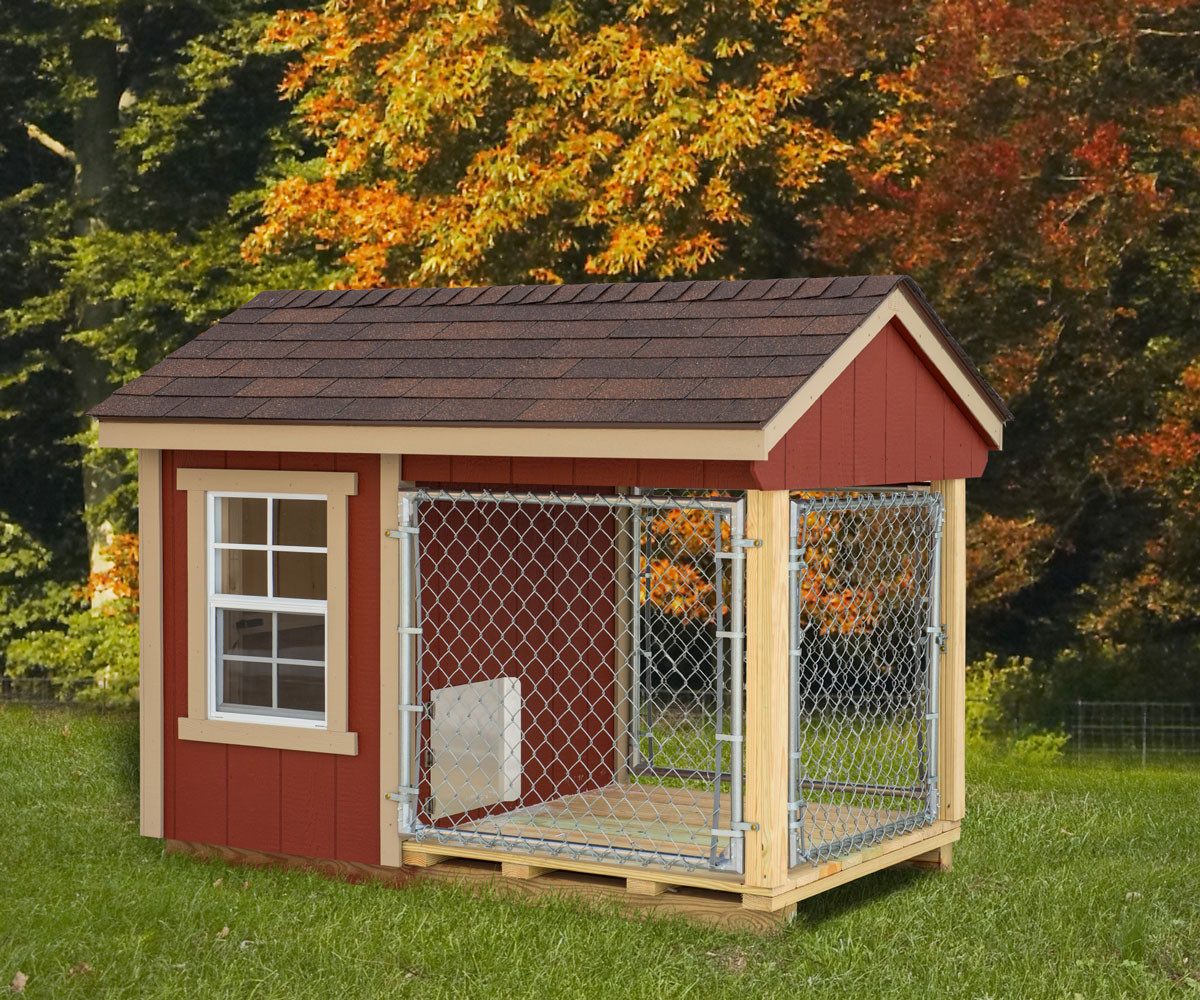 Alpine Structures EZFIT 4 x 8 Foot Dog Kennel Kit
