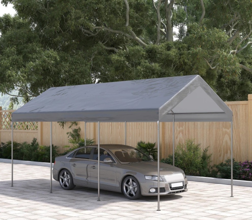 Outsunny 10 x 20 Foot Party Tent and Carport
