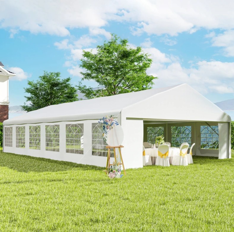 Outsunny 23 x 39 Foot Party Tent with Removable Sidewalls