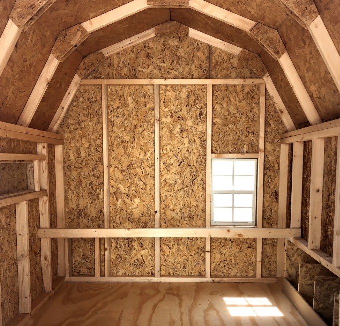 Little Cottage Co 6 x 8 Foot Gambrel Barn Chicken Coop